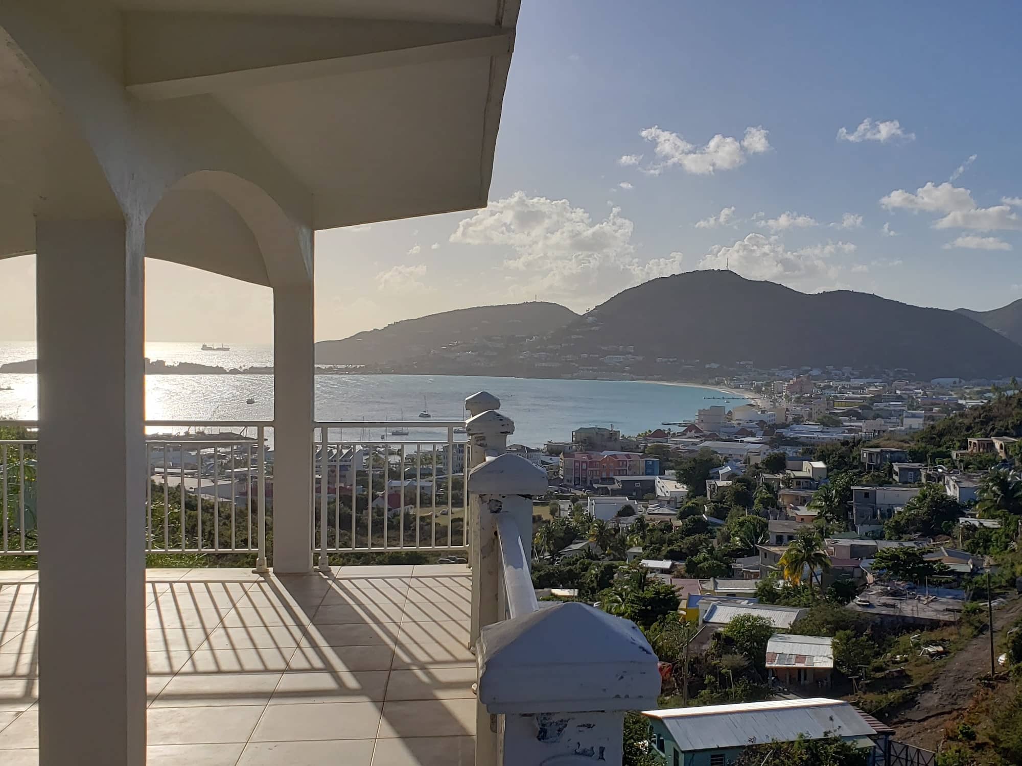 villa shangri-la for sale for rent sint maarten ocean view