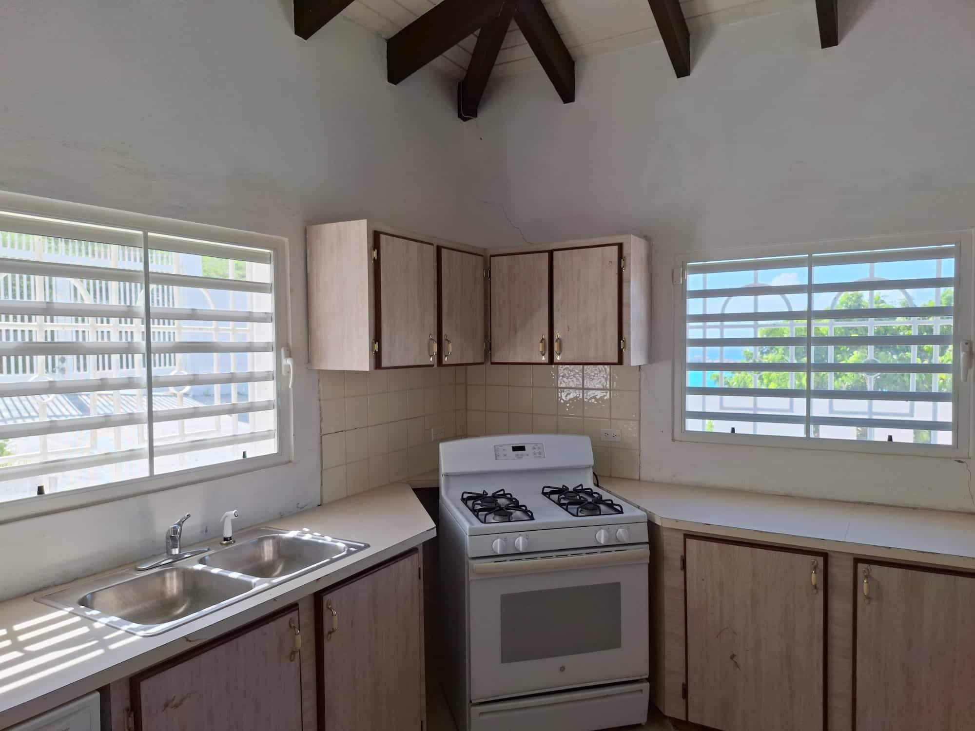 villa shangri la philipsburg sint maarten kitchen