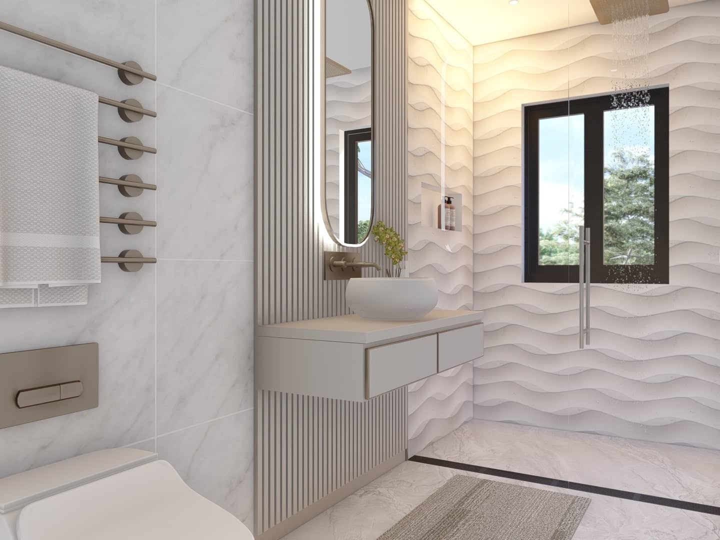 vivid residences point blanche sint maarten bathroom radiance realty real estate