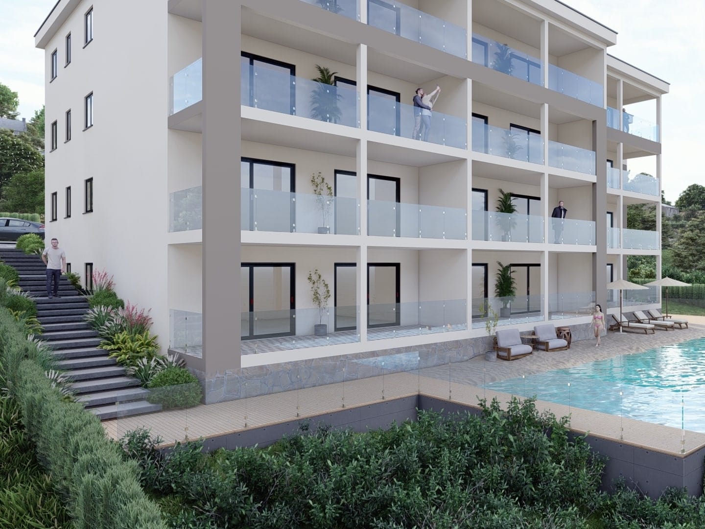 vivid residences point blanche sint maarten exterior