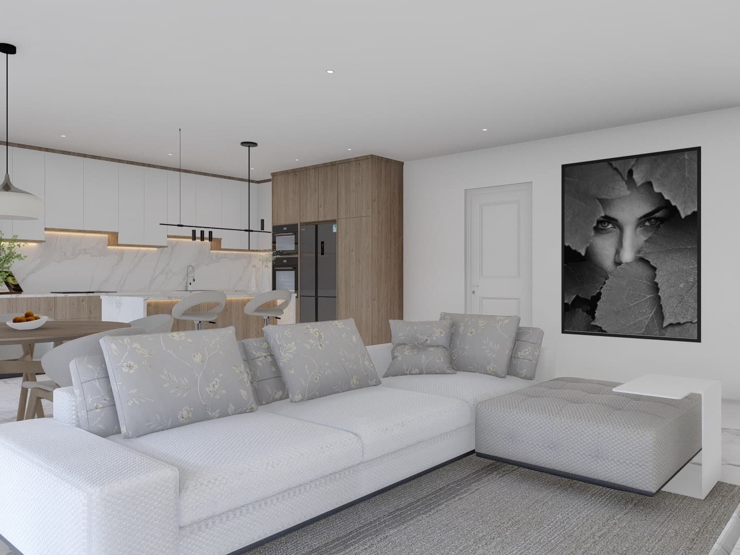 vivid residences point blanche sint maarten interior living room