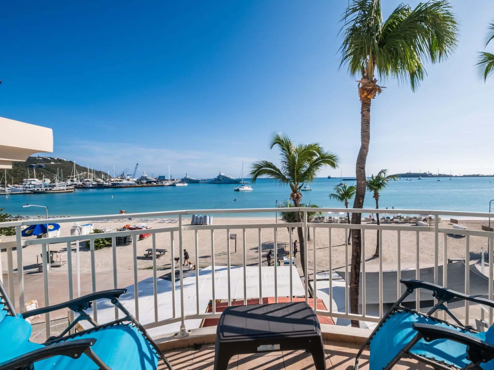 front street apartment complex sxm radiance realty real estate balcony ocean view