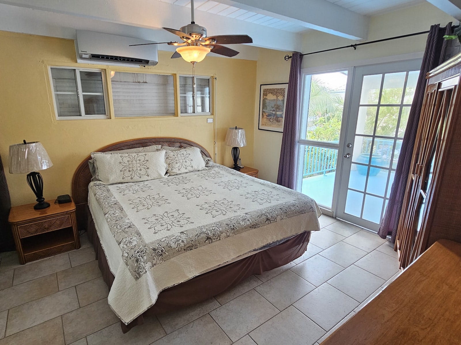 great bay villa front street sxm bedroom