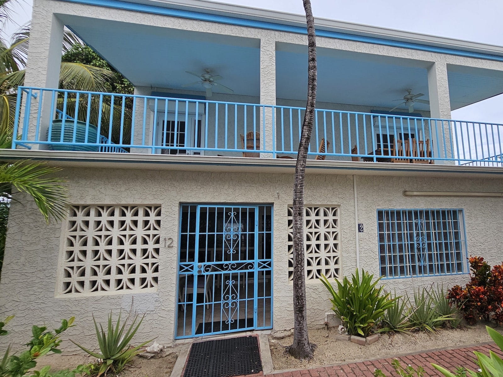 great bay villa front street sxm entrance