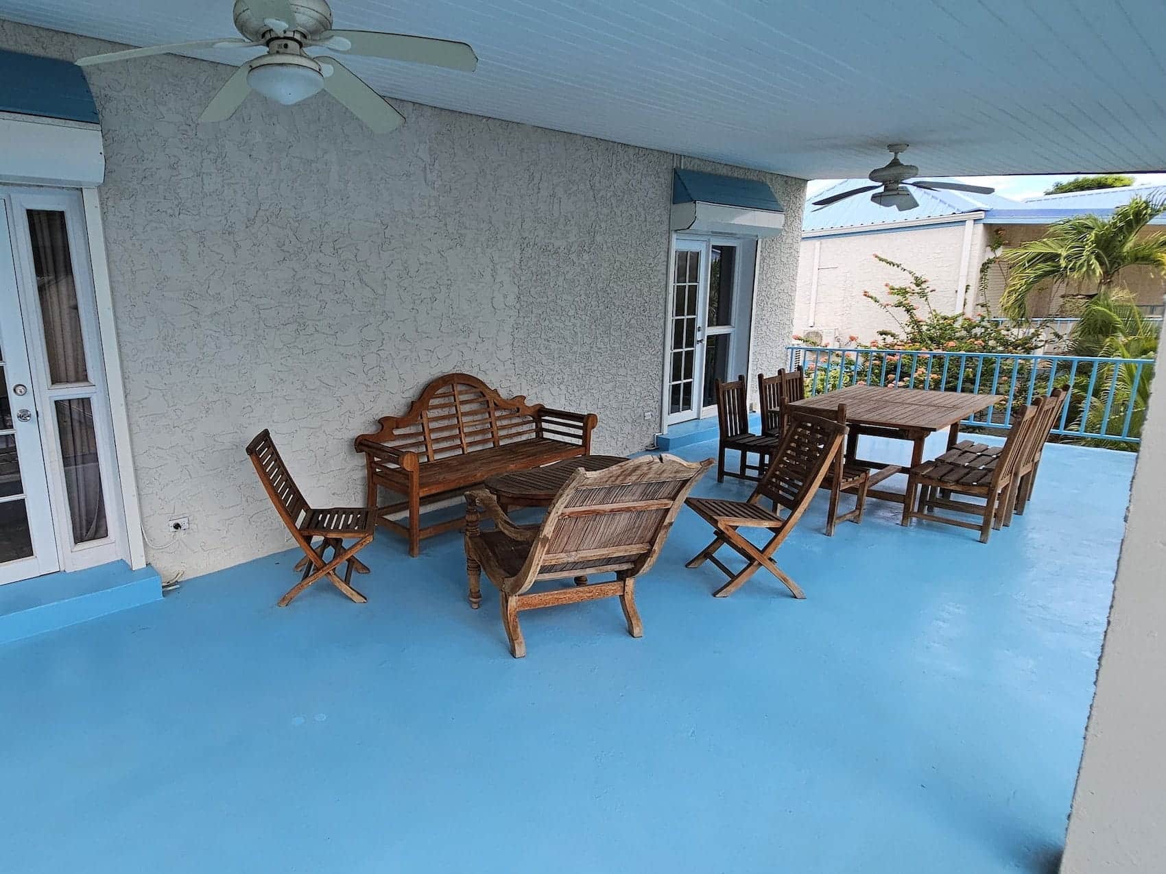 great bay villa front street sxm terrace