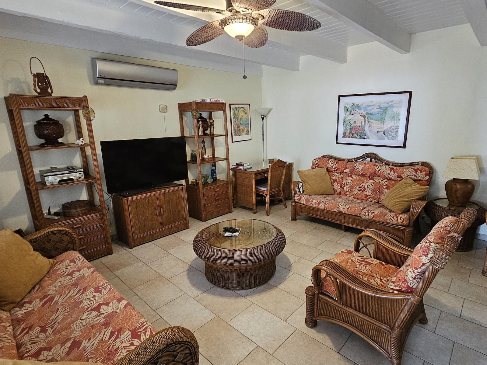 great bay villa sxm living room