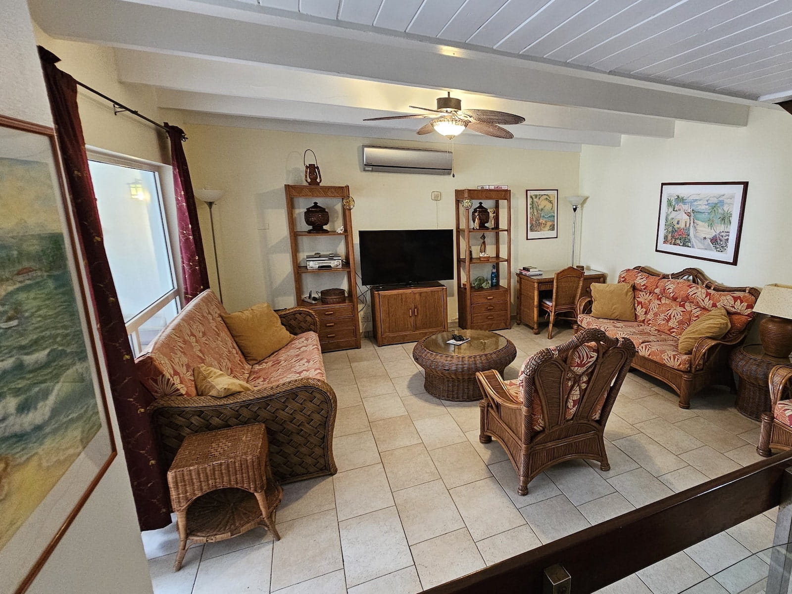 great bay villa sxm living room