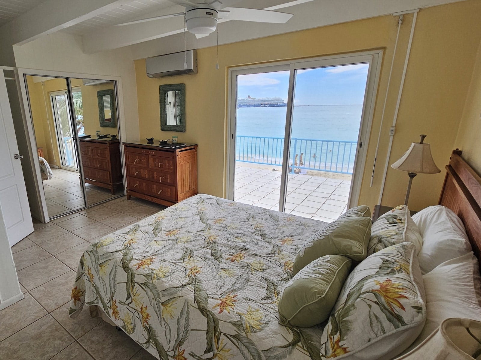 great bay villa sxm bedroom ocean view