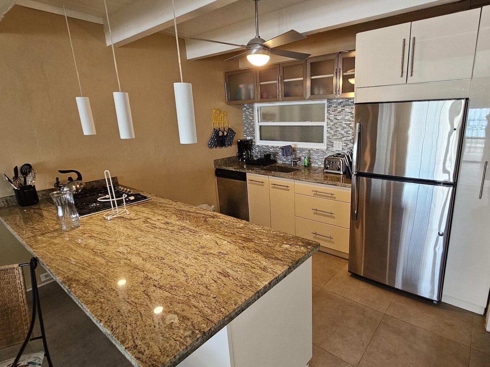 great bay villa sxm kitchen