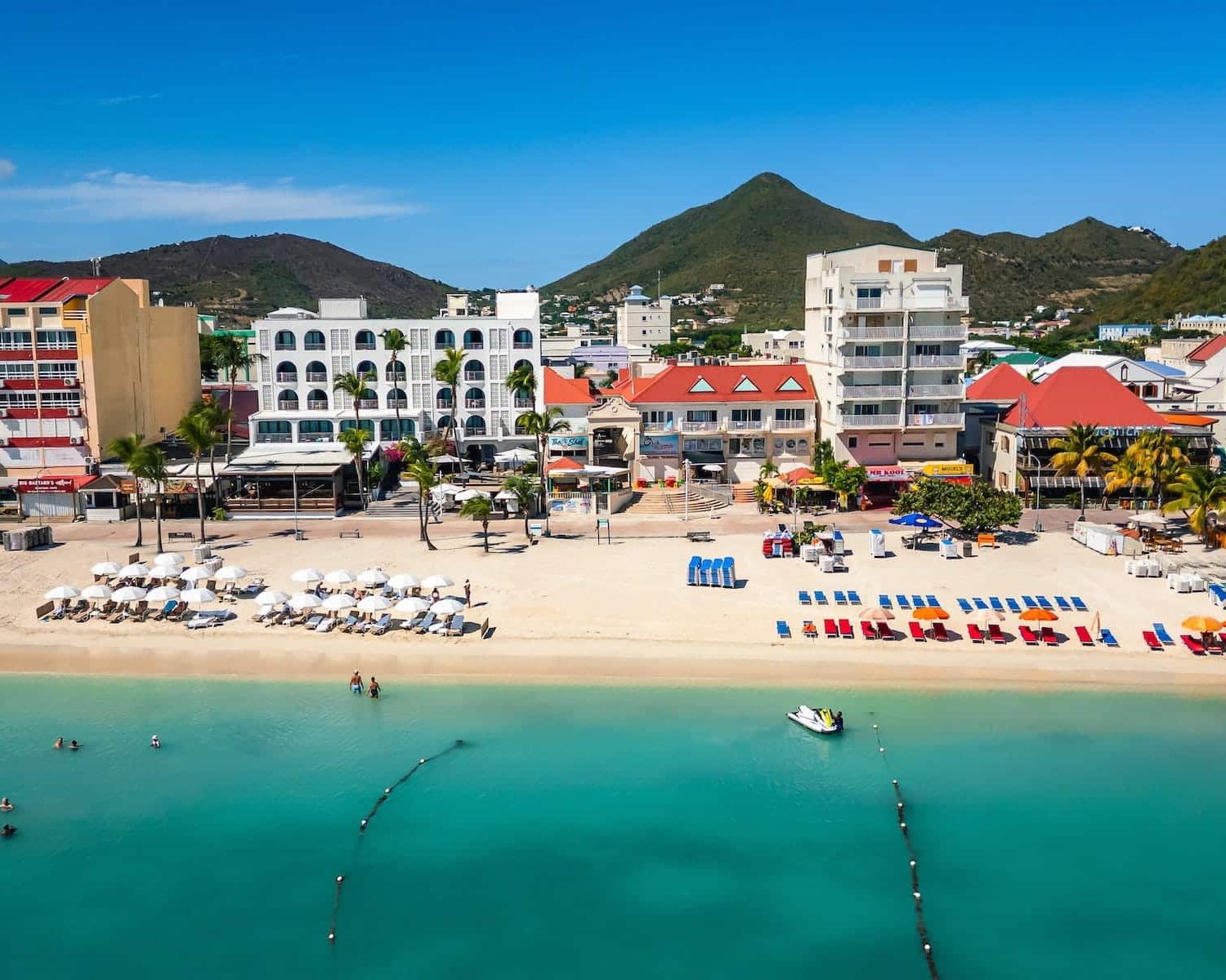 boardwalk sxm aerial view radiance realty