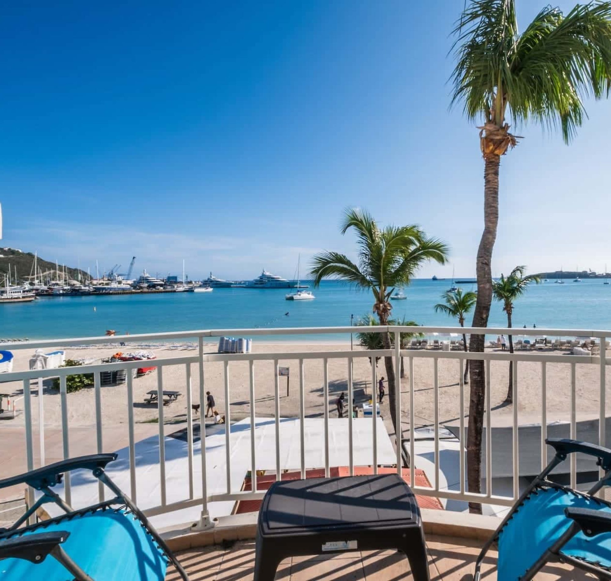 front street apartment complex sxm radiance realty real estate balcony ocean view