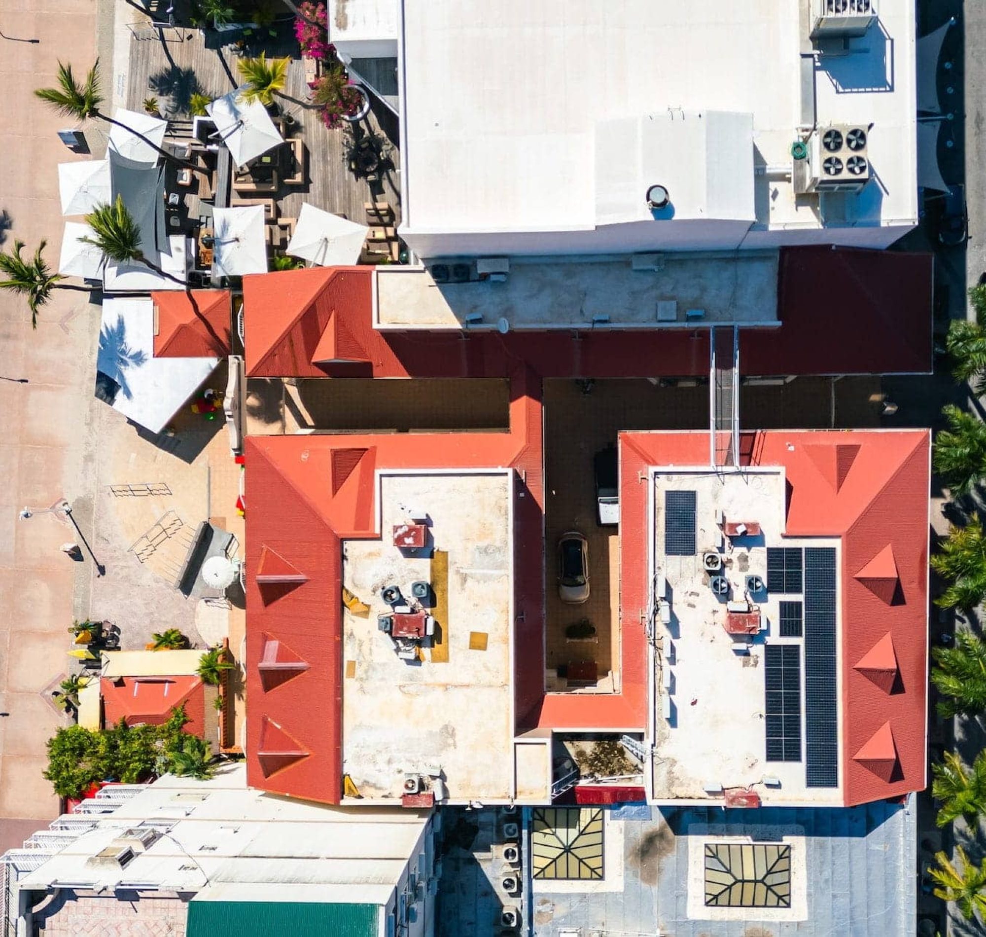 front street complex for sale sxm aerial view radiance realty