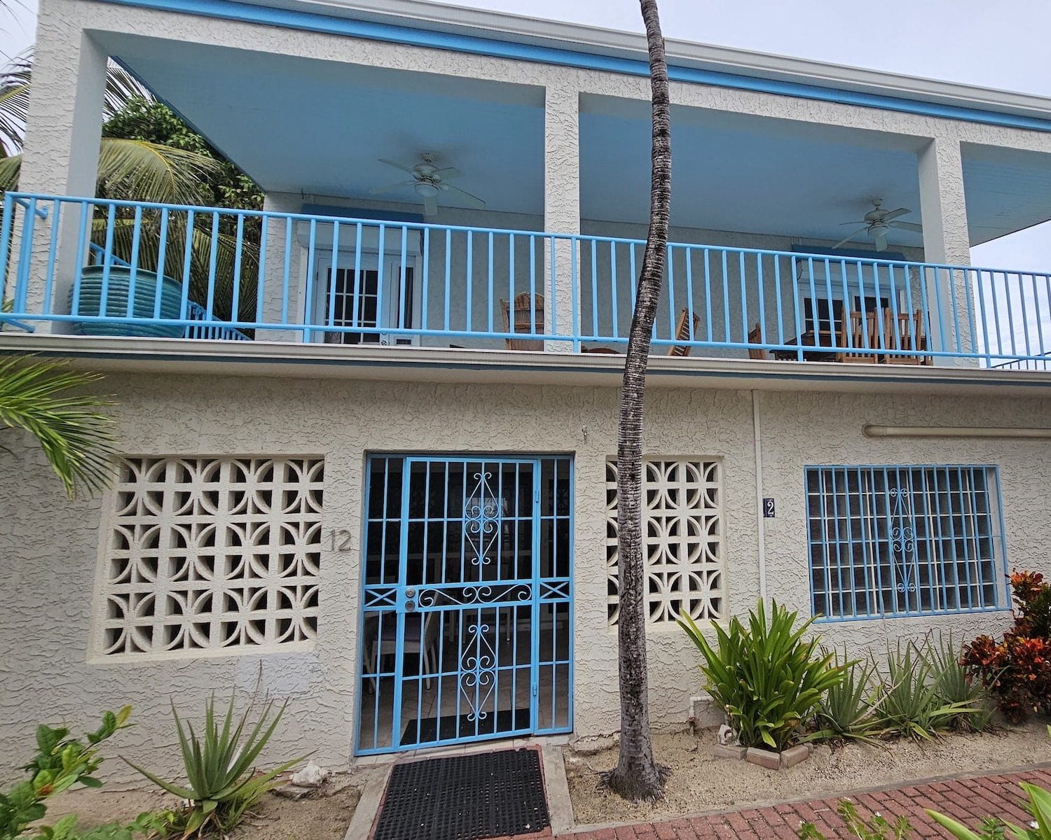 great bay villa front street sxm entrance