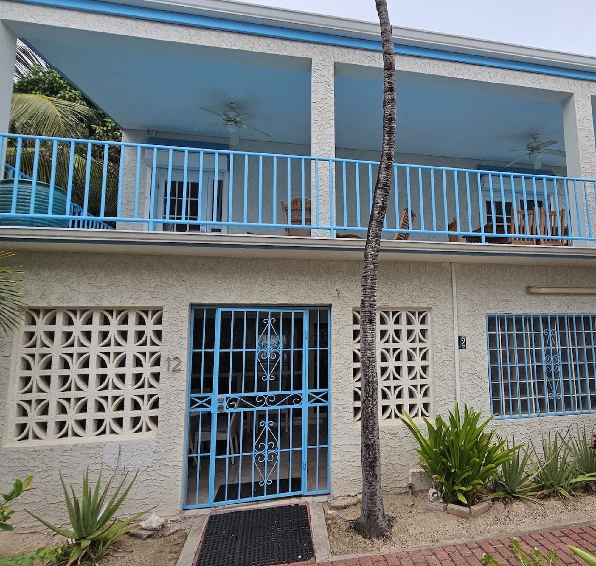 great bay villa front street sxm entrance