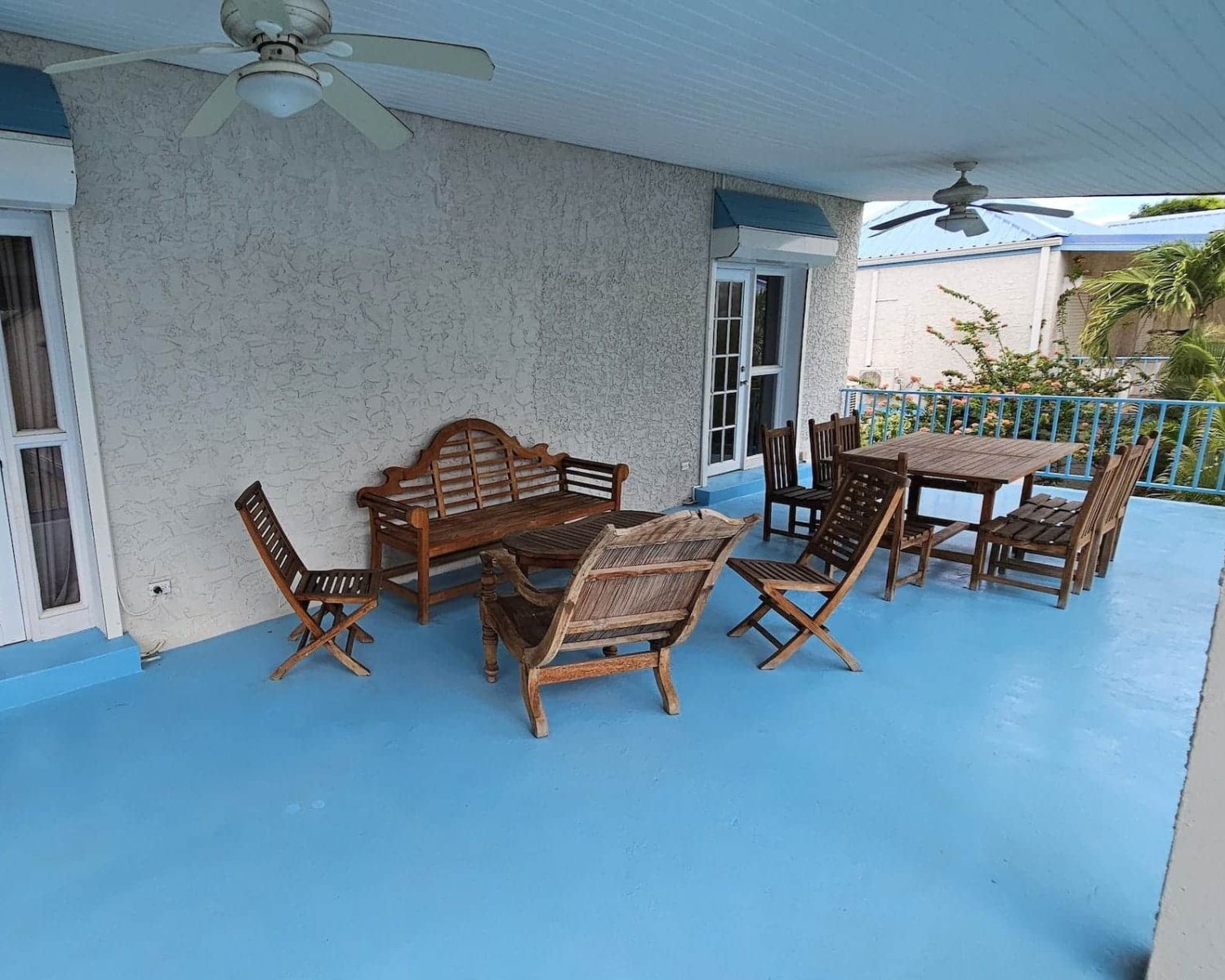 great bay villa front street sxm terrace