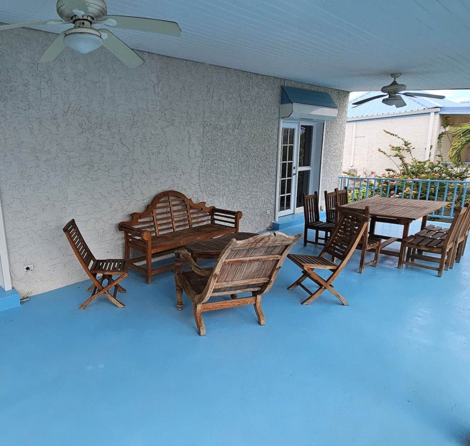 great bay villa front street sxm terrace