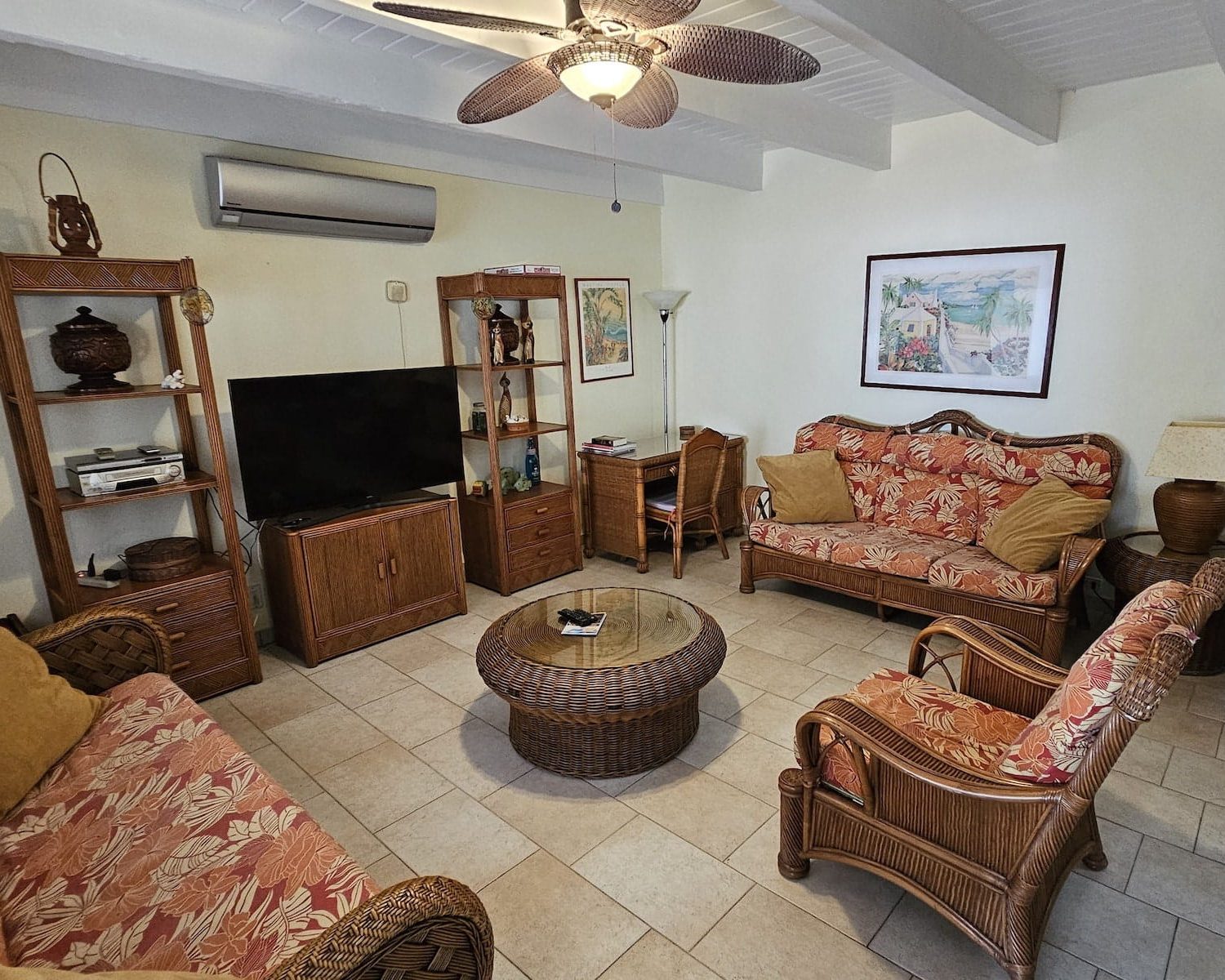 great bay villa sxm living room