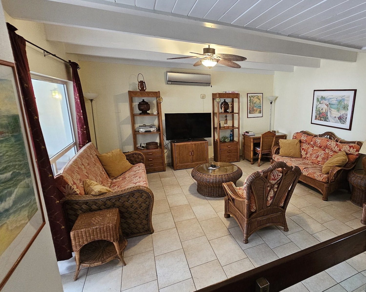 great bay villa sxm living room