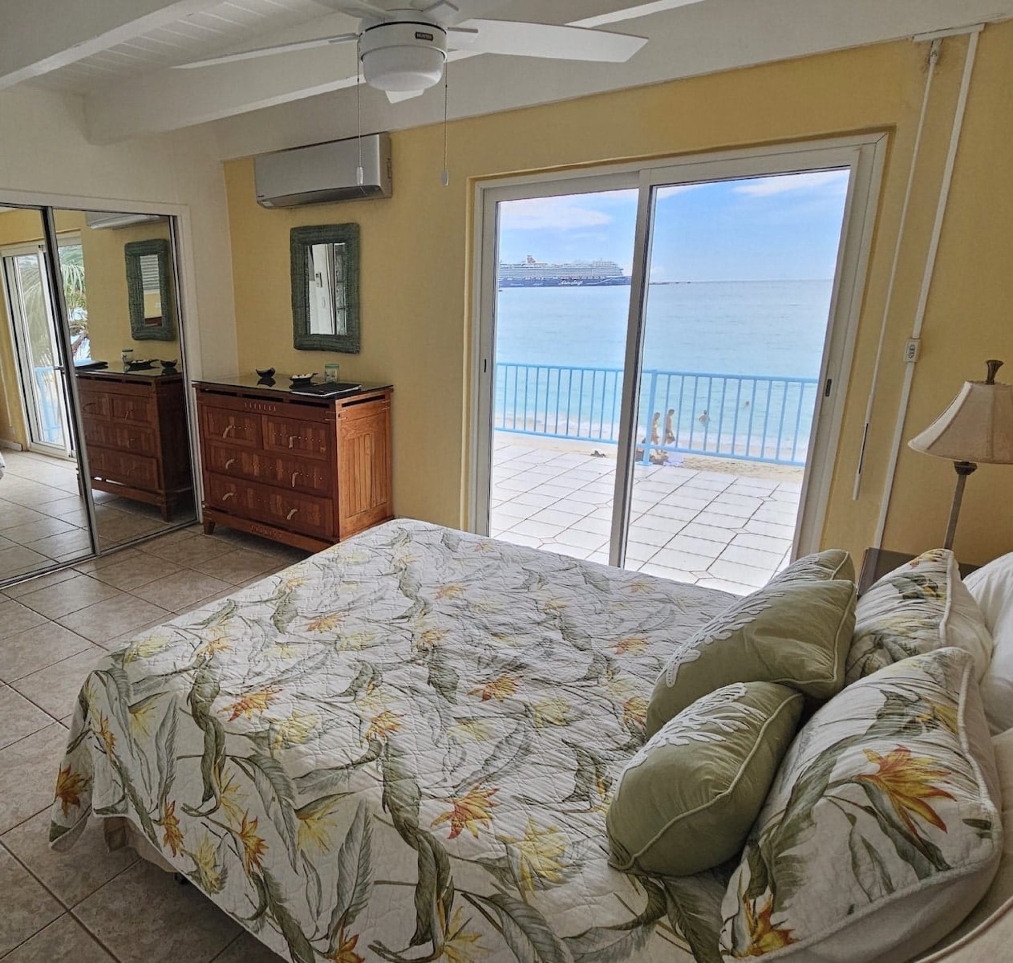 great bay villa sxm bedroom ocean view