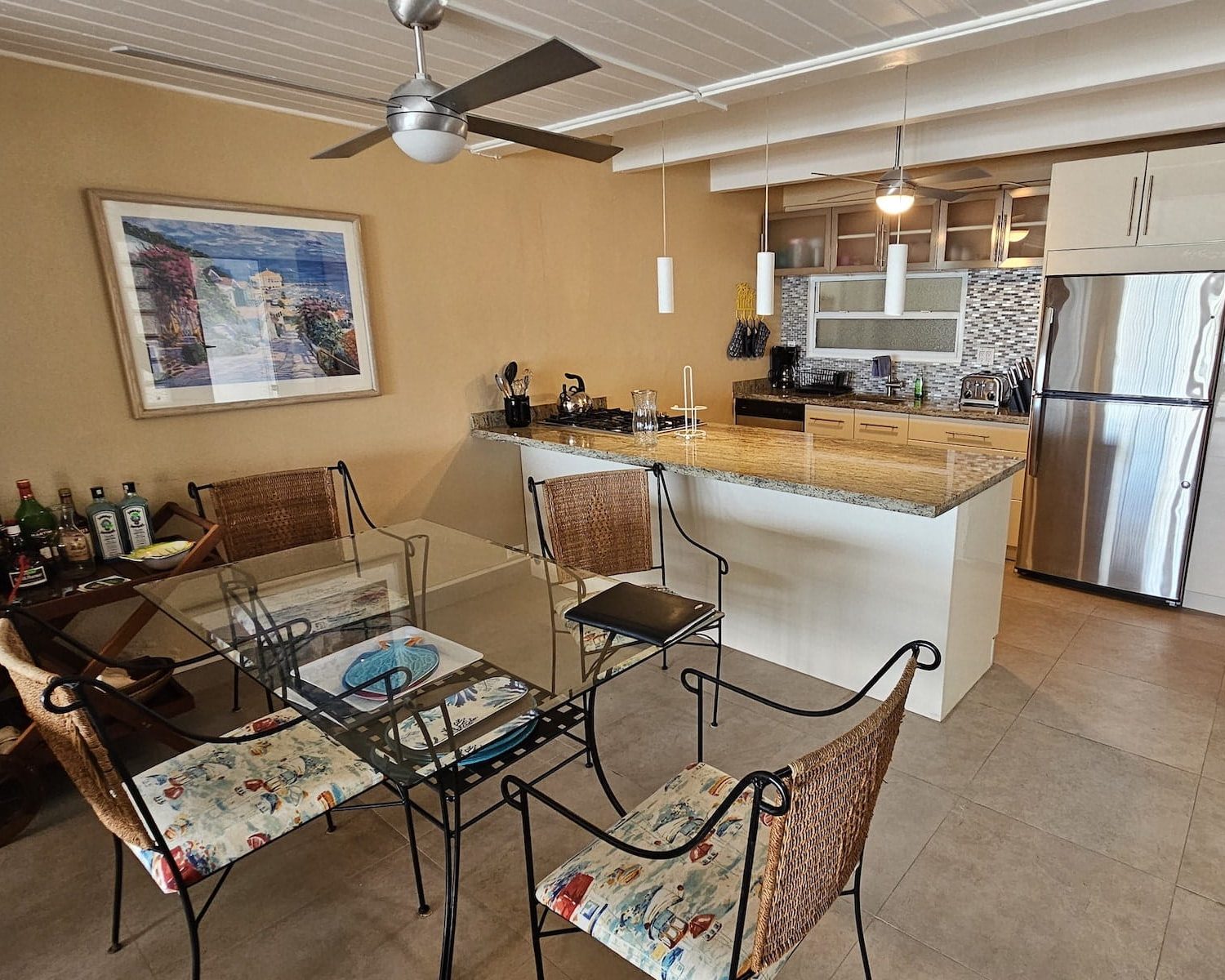 great bay villa sxm dining table