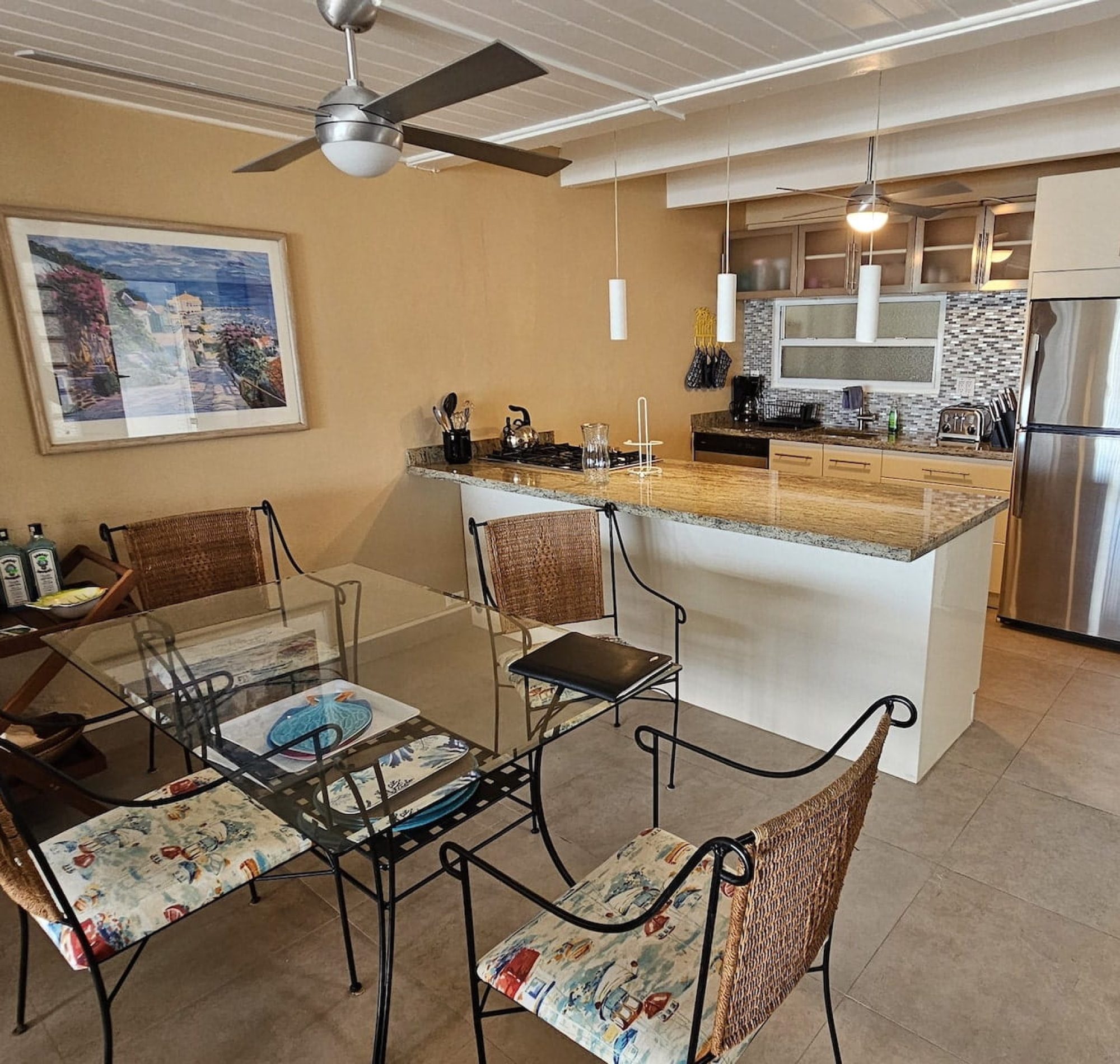 great bay villa sxm dining table