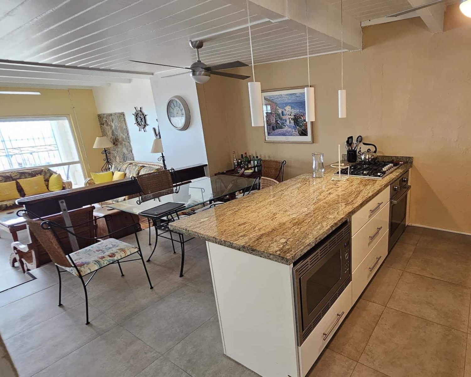 great bay villa sxm kitchen