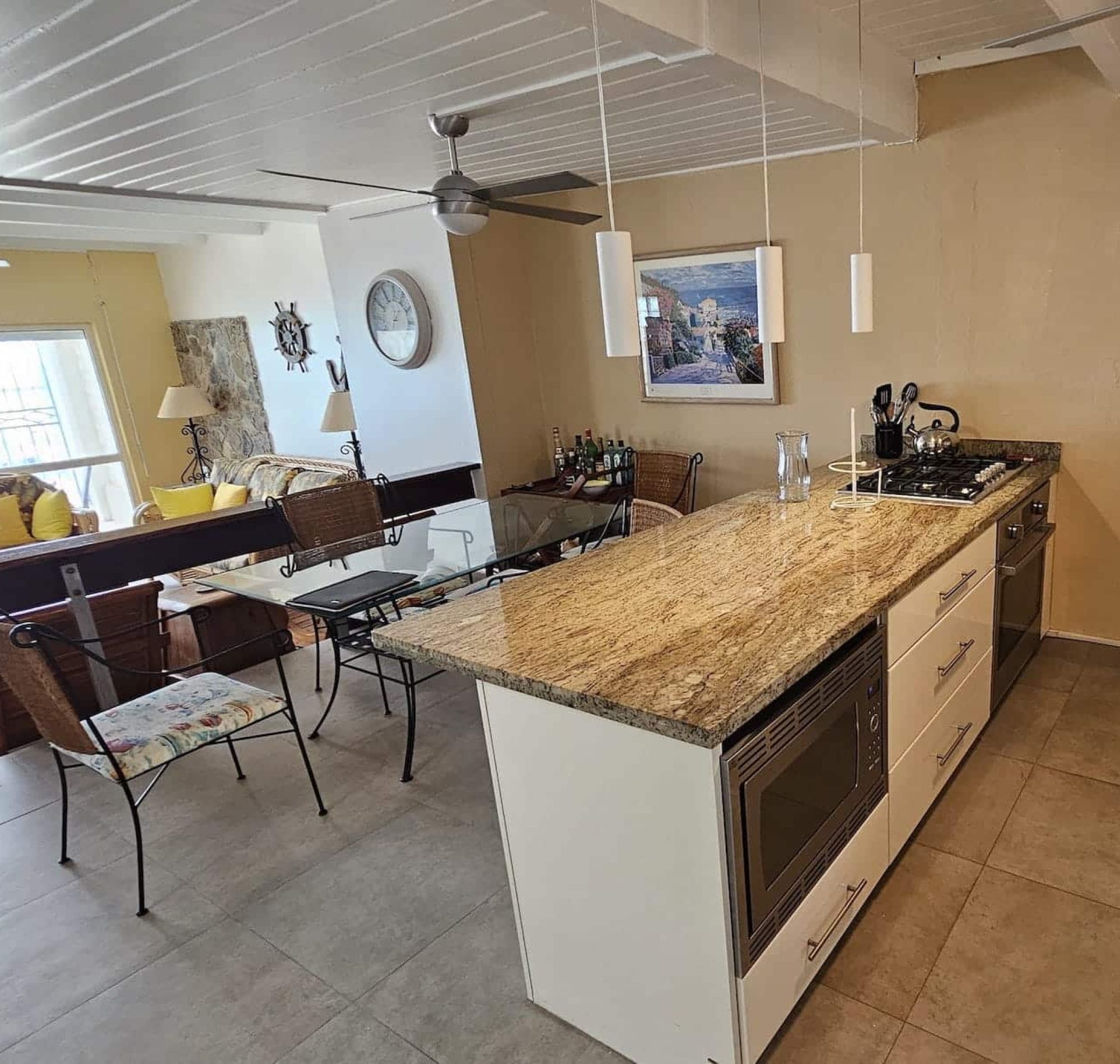 great bay villa sxm kitchen