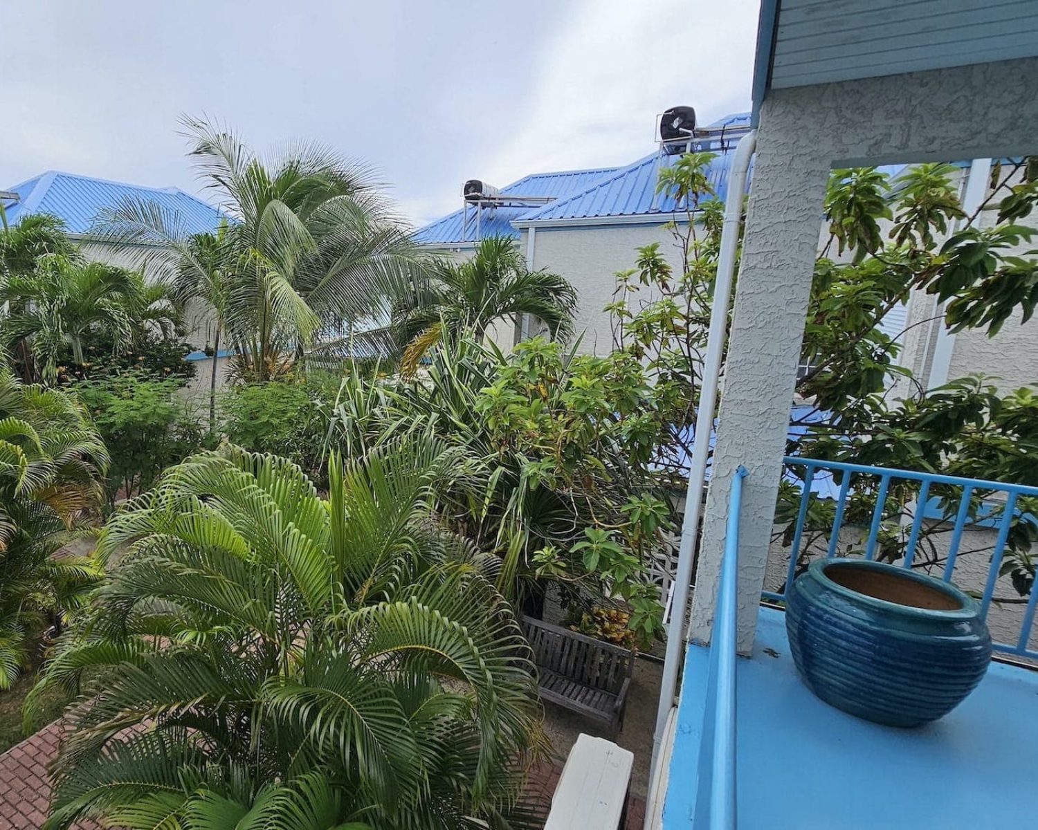 great bay villa sxm garden view