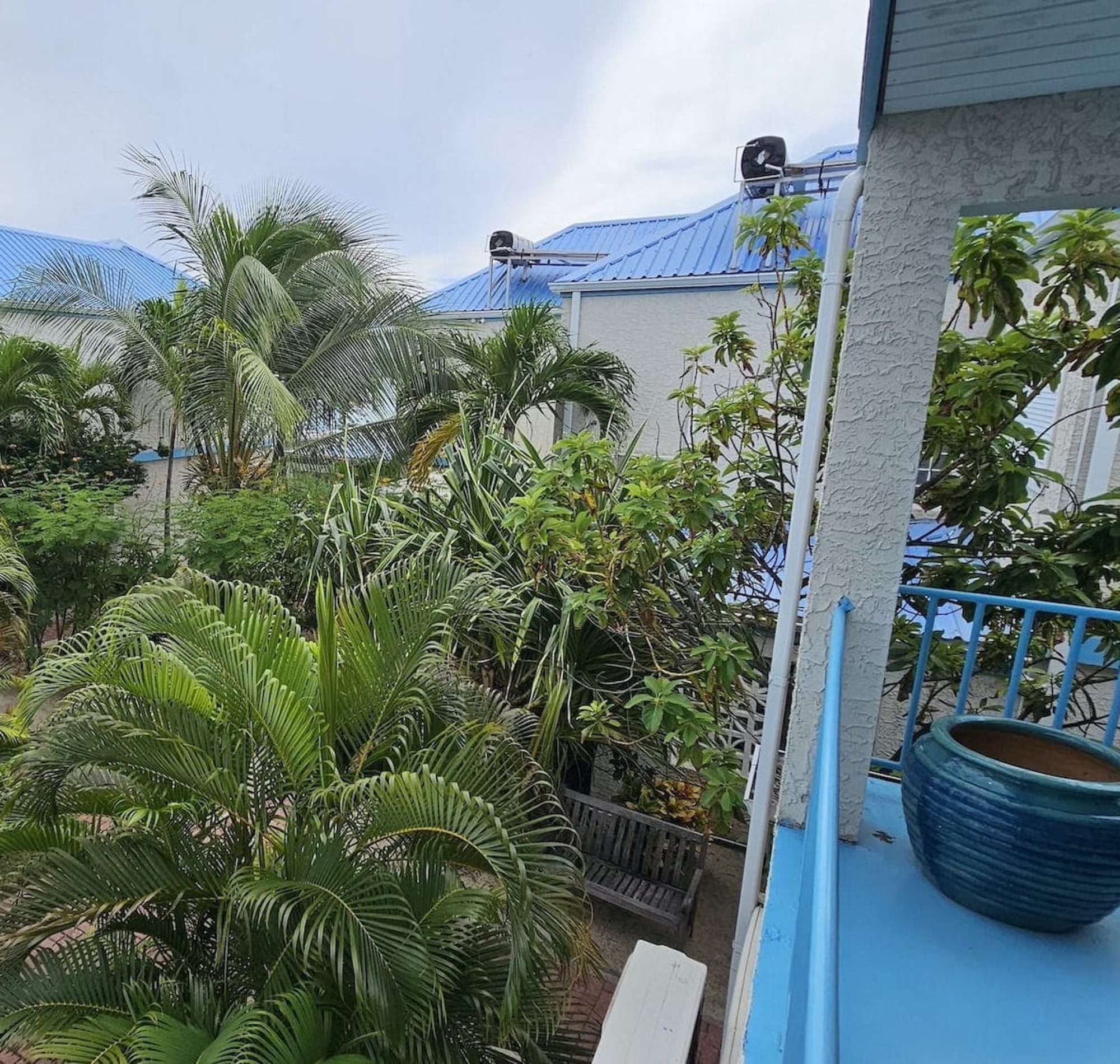 great bay villa sxm garden view