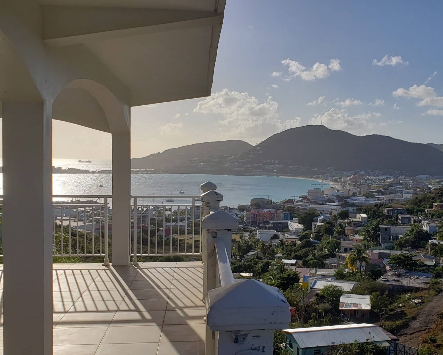 villa shangri-la for sale for rent sint maarten ocean view