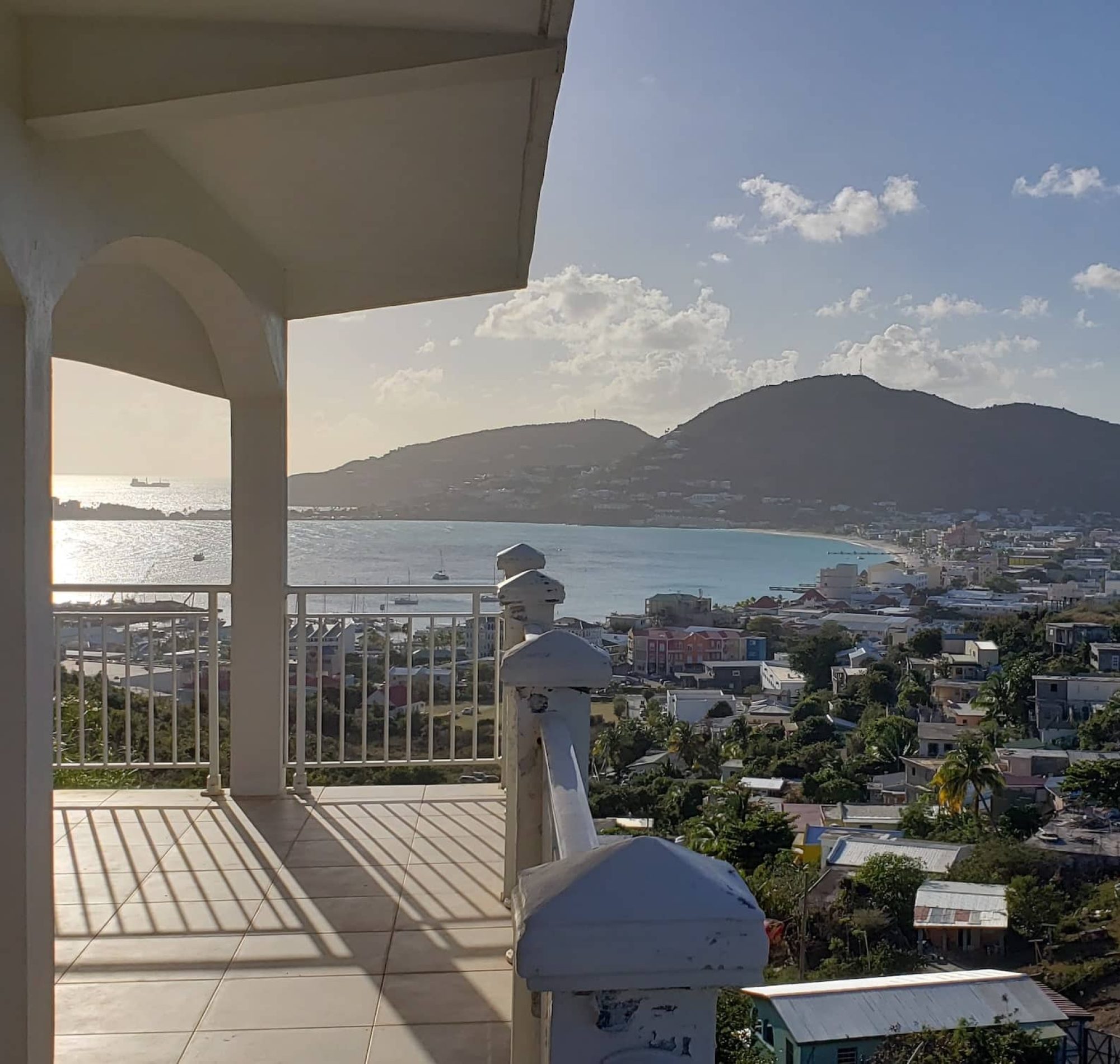 villa shangri-la for sale for rent sint maarten ocean view