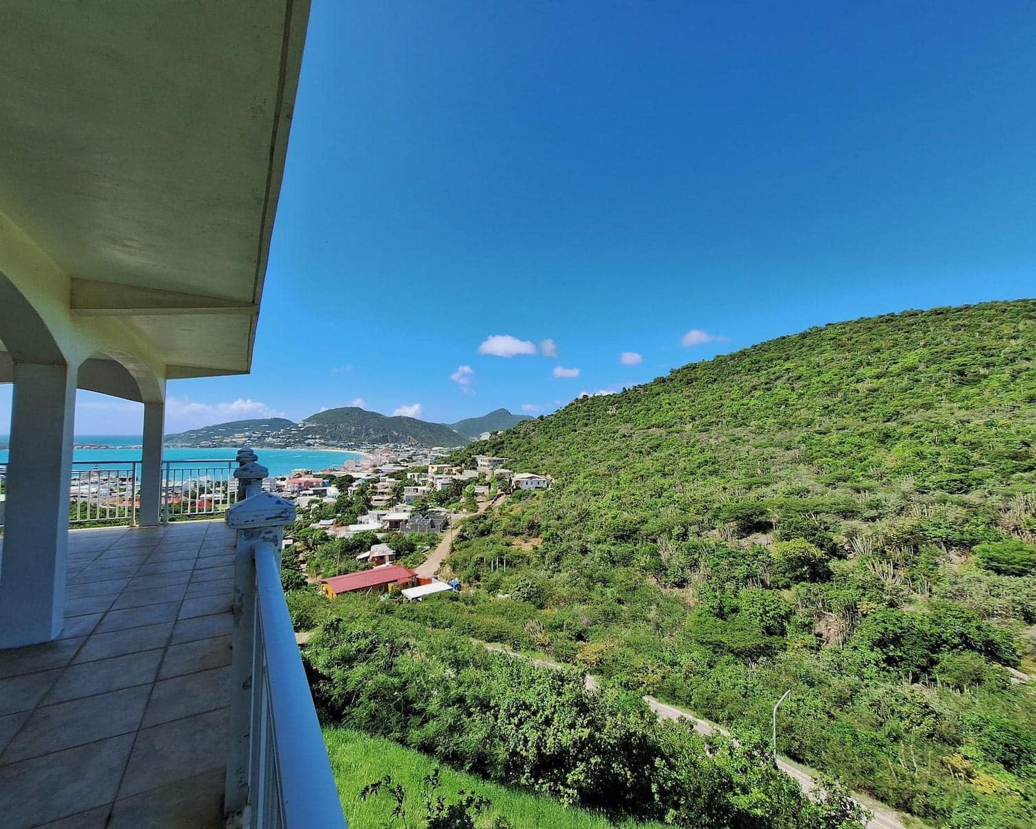 villa shangri la philipsburg sint maarten view