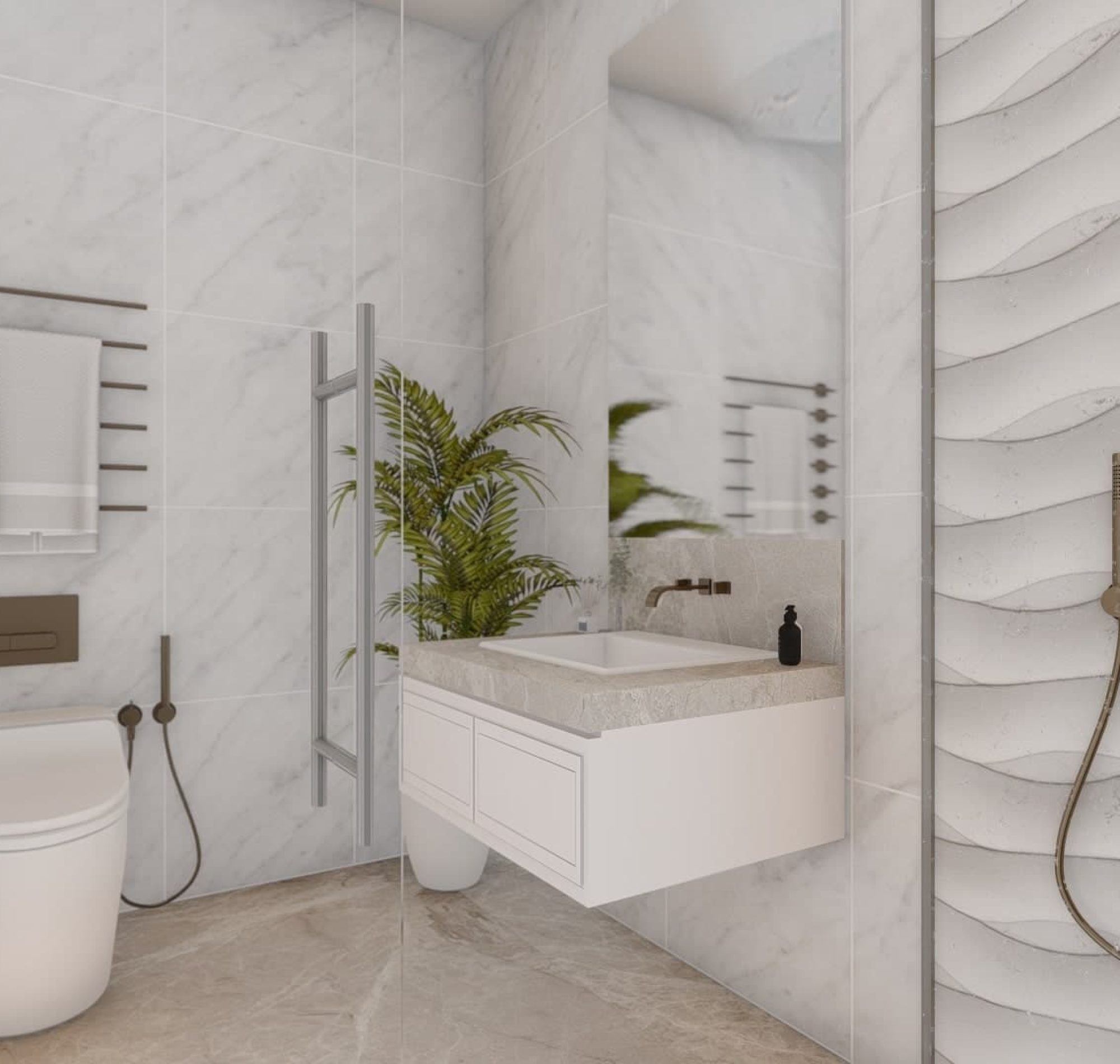 vivid residences point blanche sint maarten bathroom