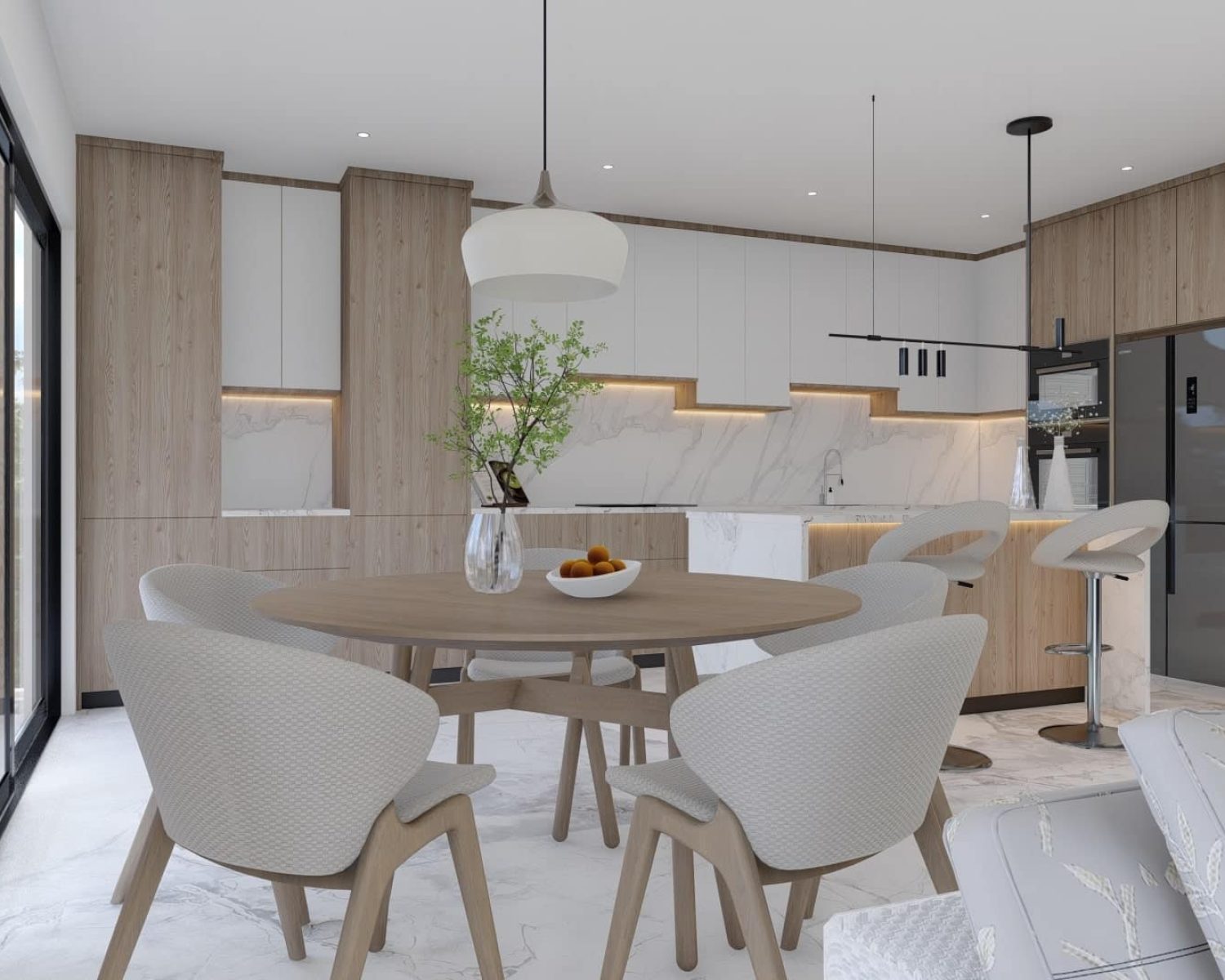 vivid residences point blanche sint maarten dining table