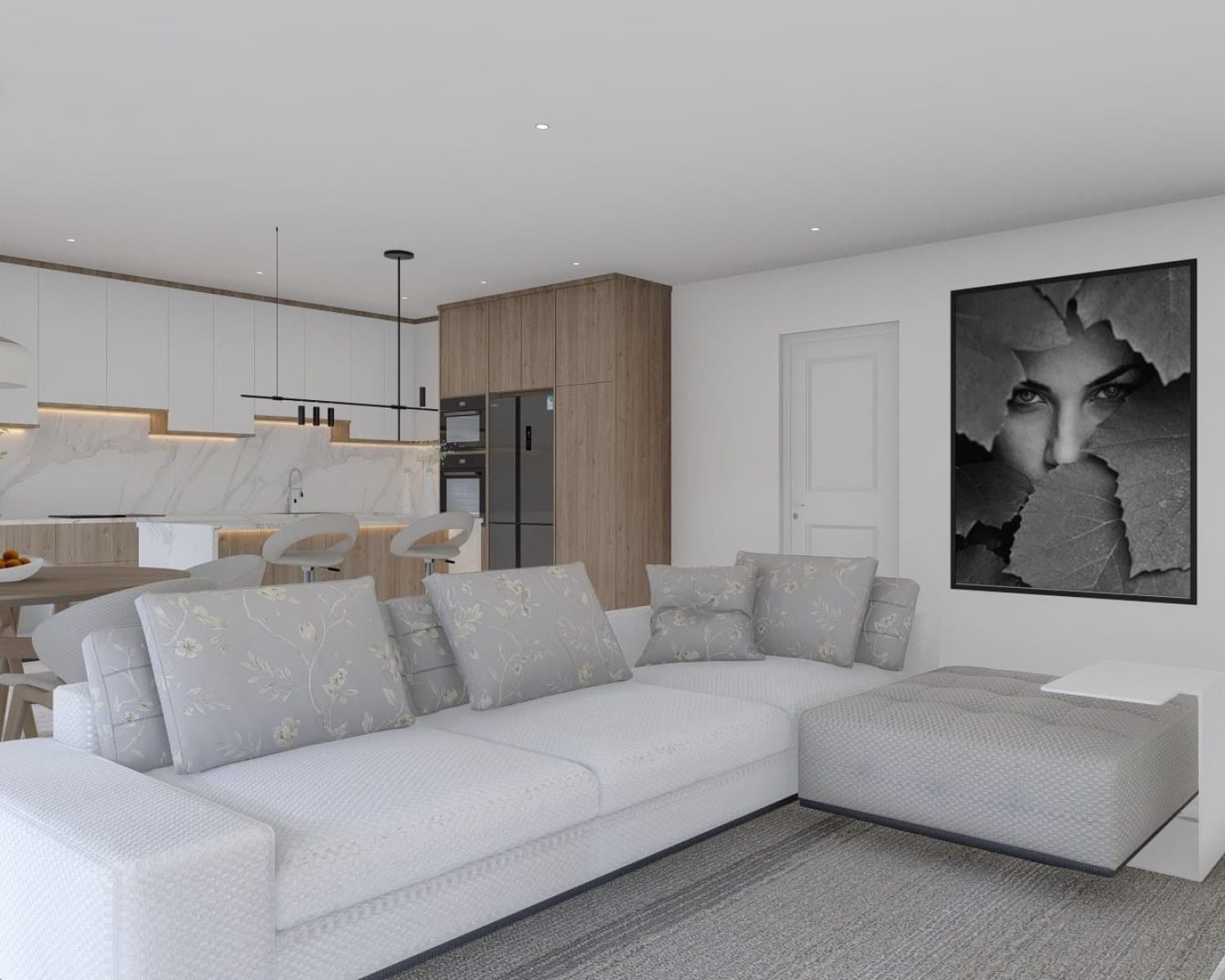 vivid residences point blanche sint maarten interior living room