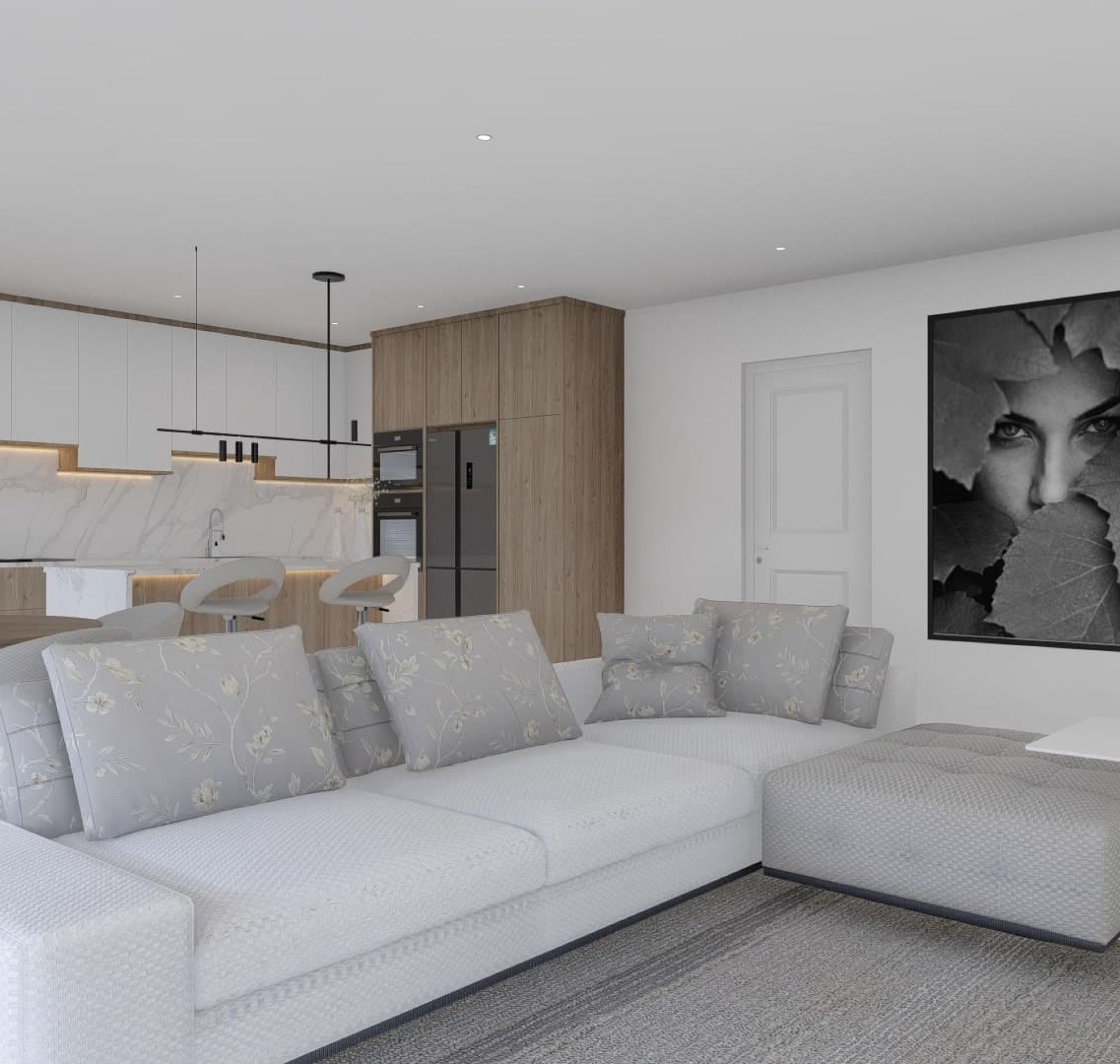 vivid residences point blanche sint maarten interior living room